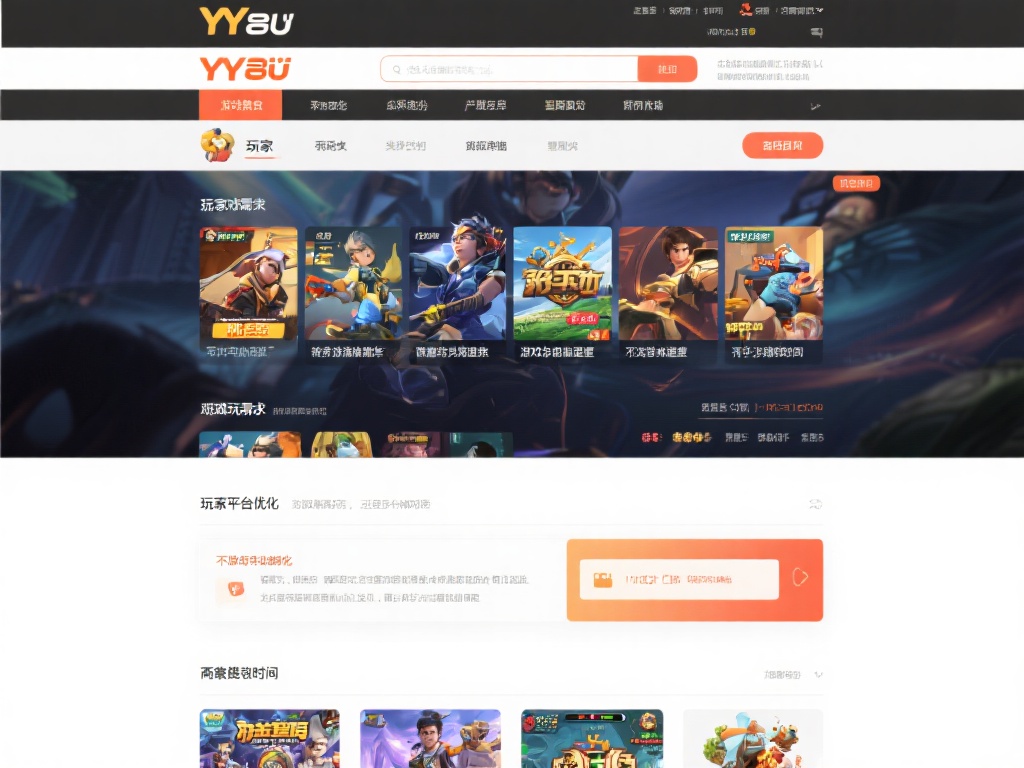 YY易游游戏官网首页:畅享海量热门游戏世界 在很多玩家眼中,游戏平台不仅仅是一个游戏集合,更要