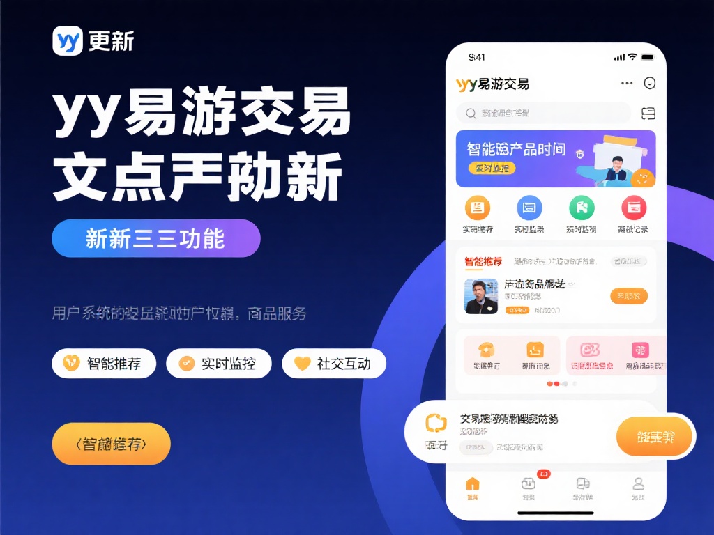 这次更新，yy易游交易平台重点推出了三大功能，分别