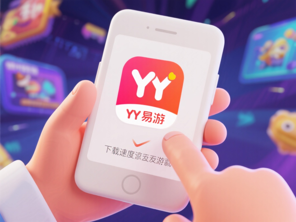 当你满怀期待地准备下载YY易游APP，却因下载速度