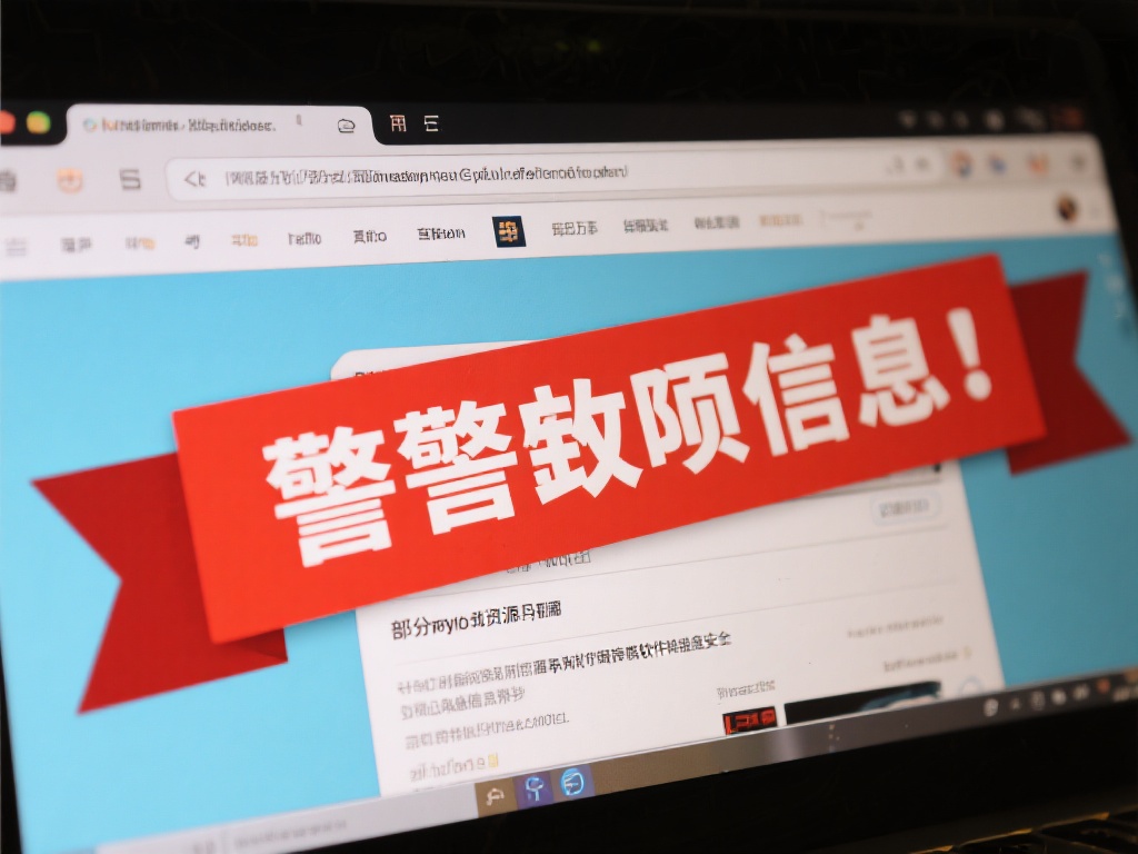 警惕虚假信息：&nbsp;部分网站或资源可能提供侵权软件或牵