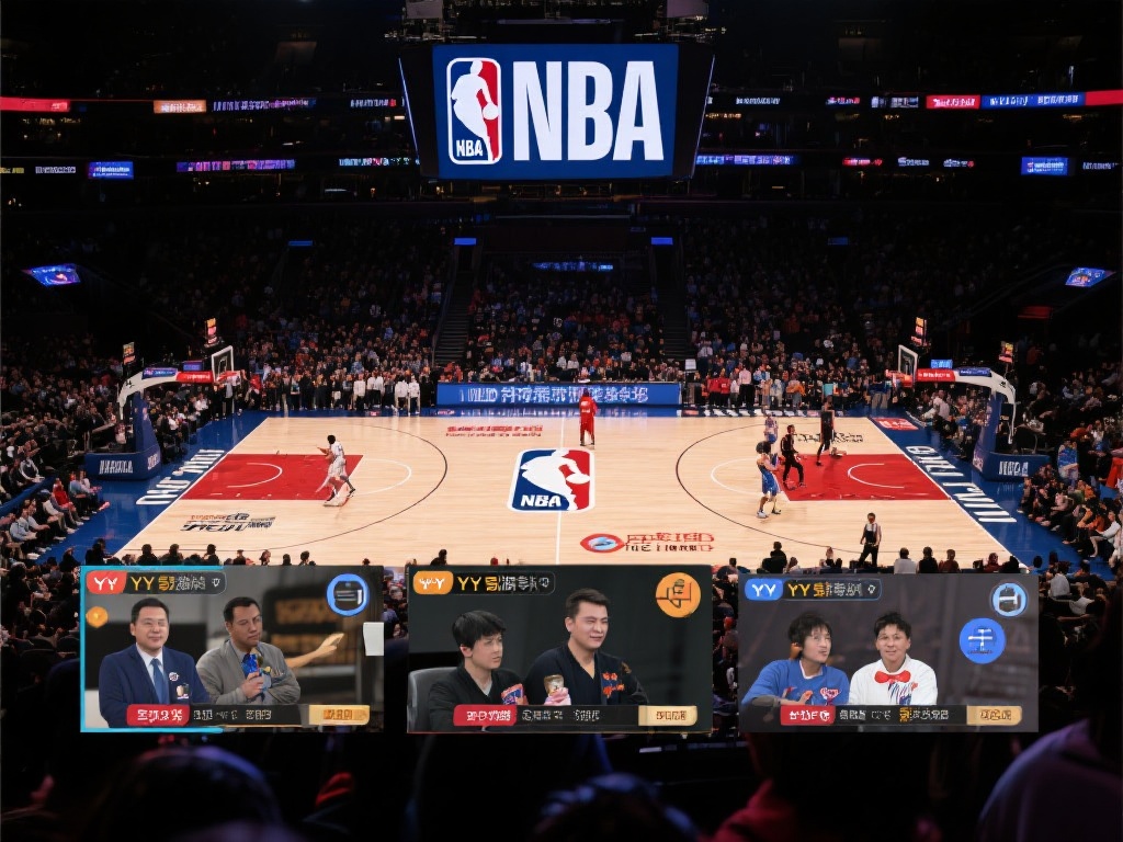 以一场NBA顶级对抗为例，观众除了欣赏现场高超的表